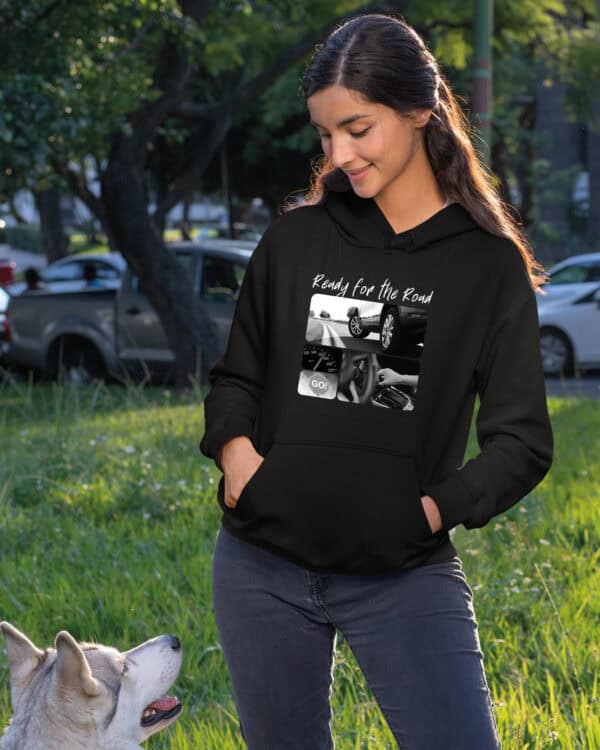 1698 (17) Bluza z kapturem <br>Prezent dla Kierowcy Kolarz Artystyczny