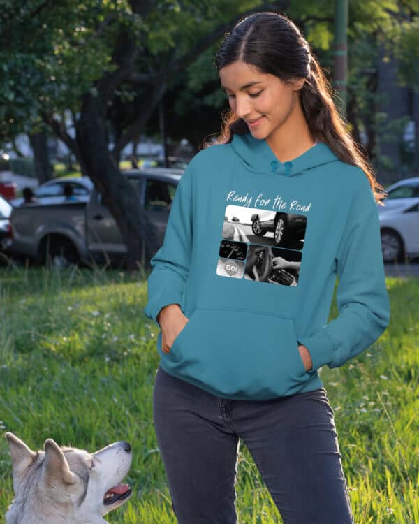 1698 (20) Bluza z kapturem <br>Prezent dla Kierowcy Kolarz Artystyczny