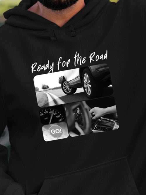 1698 (23) Bluza z kapturem Prezent dla Kierowcy Kolarz Artystyczny