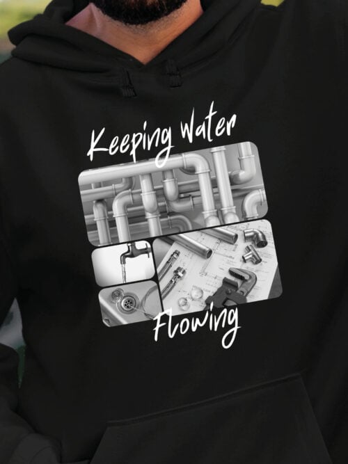 1699 (23) Bluza z kapturem Prezent dla Hydraulika Kolarz Artystyczny