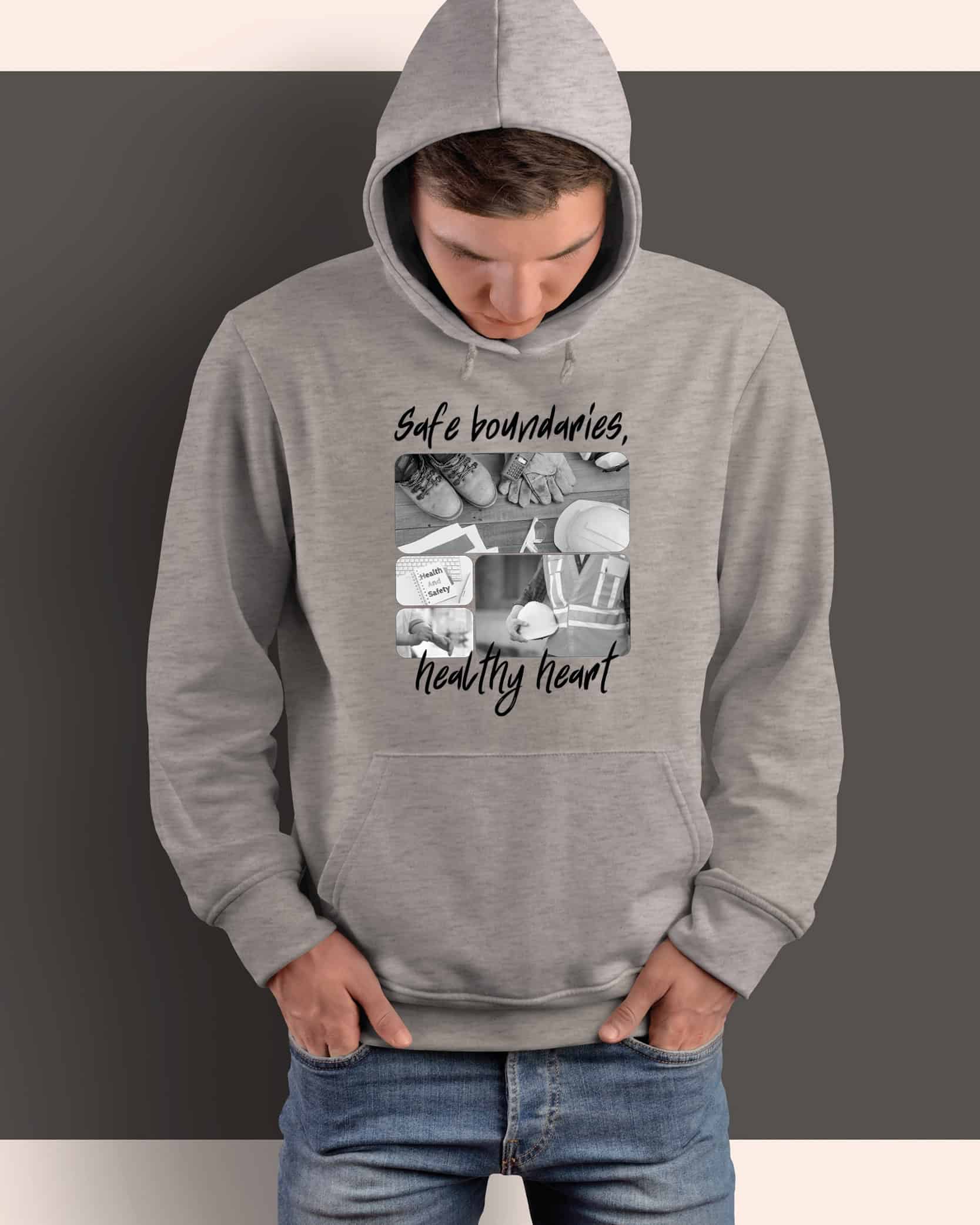 1700 (9) Bluza z kapturem <br>Prezent dla Pracownika BHP Kolarz Artystyczny