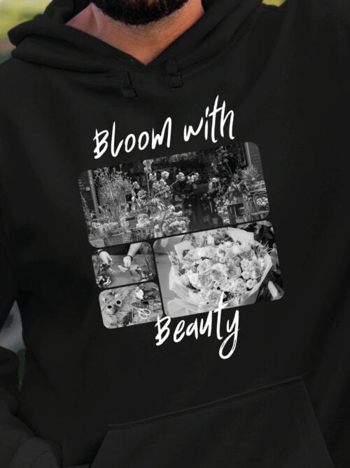 1702 (23) Bluza z kapturem Prezent dla Florysty Kolarz Artystyczny