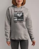 1703 (8) Bluza z kapturem <br>Prezent dla Bibliotekarza Kolarz Artystyczny