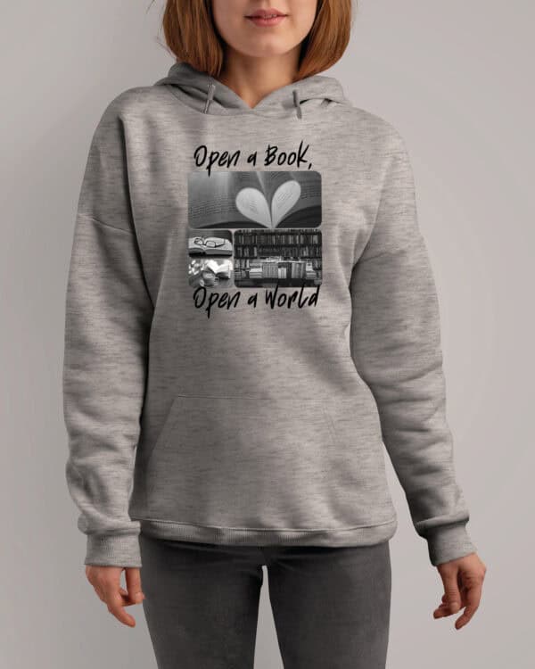 1703 (8) Bluza z kapturem <br>Prezent dla Bibliotekarza Kolarz Artystyczny