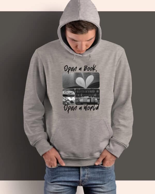 1703 (9) Bluza z kapturem <br>Prezent dla Bibliotekarza Kolarz Artystyczny