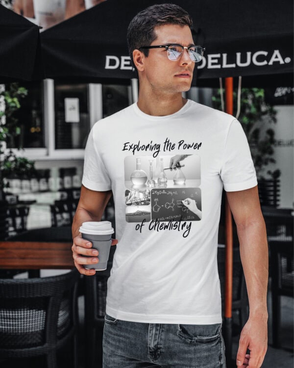 1707 (3) Koszulka Prezent dla Chemika <br>Kolarz Artystyczny