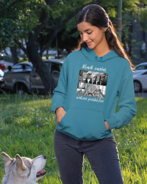 1708 (20) Bluza z kapturem <br>Prezent dla Malarza Kolarz Artystyczny