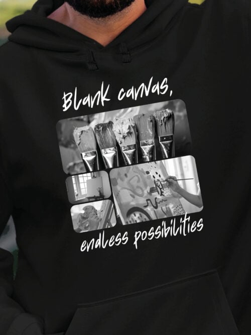 1708 (23) Bluza z kapturem Prezent dla Malarza Kolarz Artystyczny