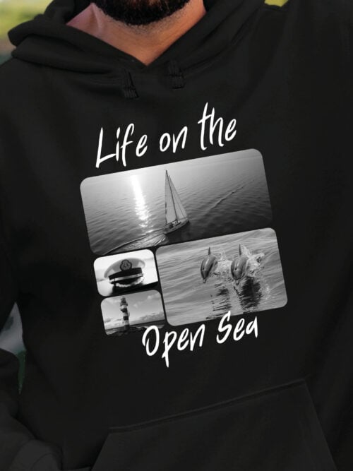 1710 (23) Bluza z kapturem Prezent dla Żeglarza Kolarz Artystyczny