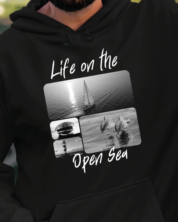 1710 (23) Bluza z kapturem Prezent dla Żeglarza Kolarz Artystyczny