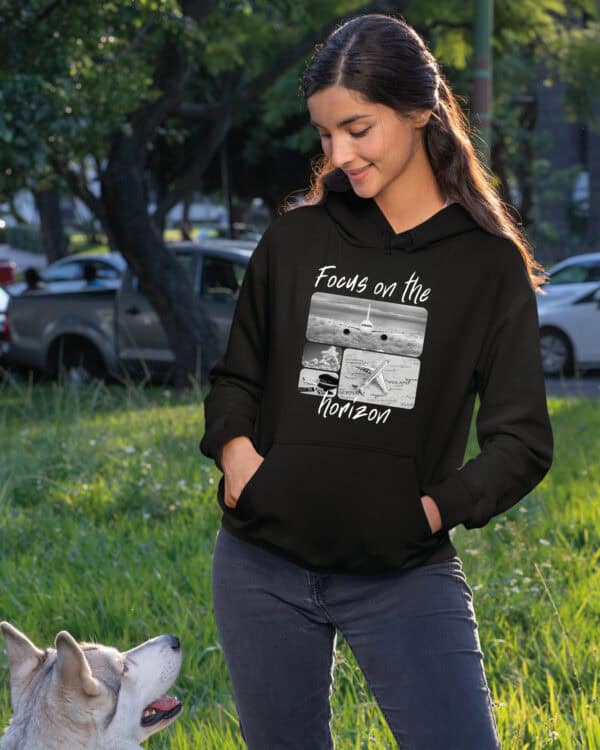 1711 (17) Bluza z kapturem <br>Prezent dla Pilota Kolarz Artystyczny