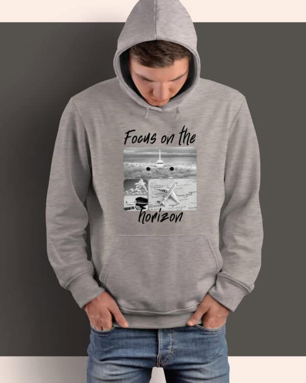 1711 (9) Bluza z kapturem <br>Prezent dla Pilota Kolarz Artystyczny