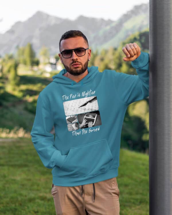 1712 (21) Bluza z kapturem <br>Prezent dla Pisarza Kolarz Artystyczny