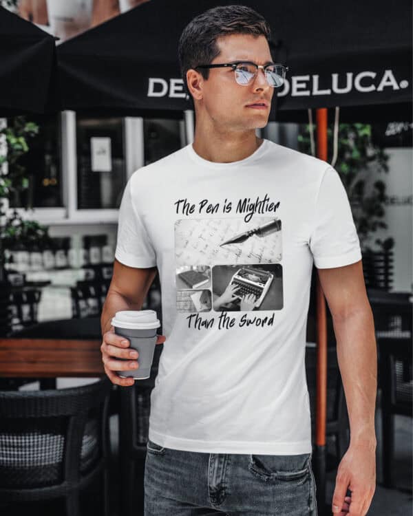 1712 (3) Koszulka Prezent dla Pisarza <br>Kolarz Artystyczny