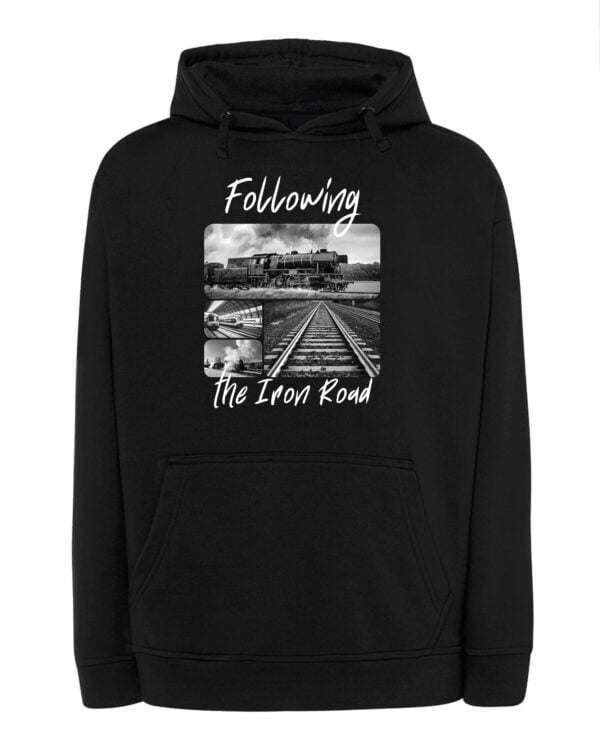 1714 (4) Bluza z kapturem <br>Prezent dla Maszynisty Kolarz Artystyczny