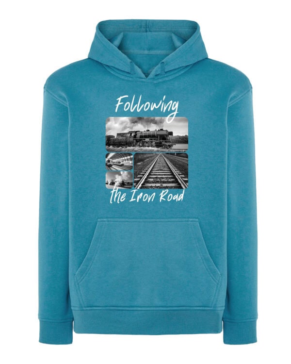 1714 (7) Bluza z kapturem Prezent dla Maszynisty Kolarz Artystyczny