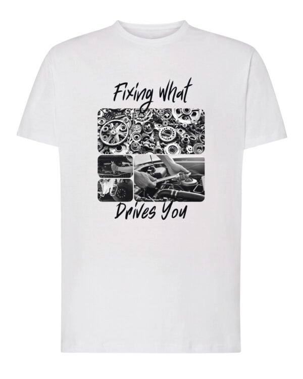 1715 (1) Koszulka Prezent dla Mechanika <br>Kolarz Artystyczny