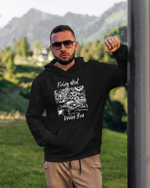 1715 (18) Bluza z kapturem <br>Prezent dla Mechanika Kolarz Artystyczny