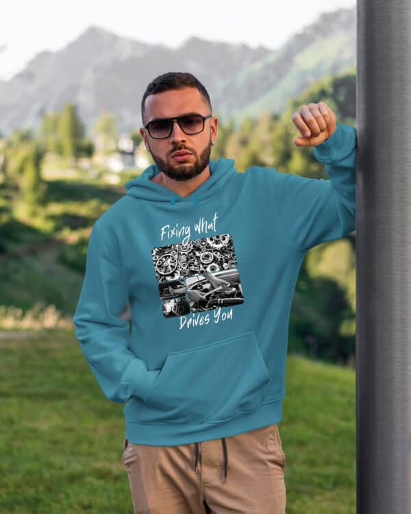 1715 (21) Bluza z kapturem <br>Prezent dla Mechanika Kolarz Artystyczny