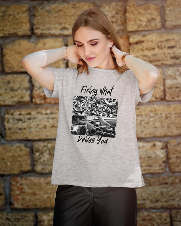 1715 (5) Koszulka Prezent dla Mechanika <br>Kolarz Artystyczny