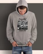 1715 (9) Bluza z kapturem <br>Prezent dla Mechanika Kolarz Artystyczny