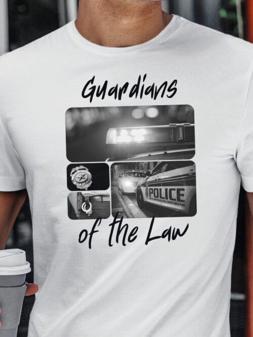 1716 (11) Koszulka Prezent dla Policjanta Kolarz Artystyczny