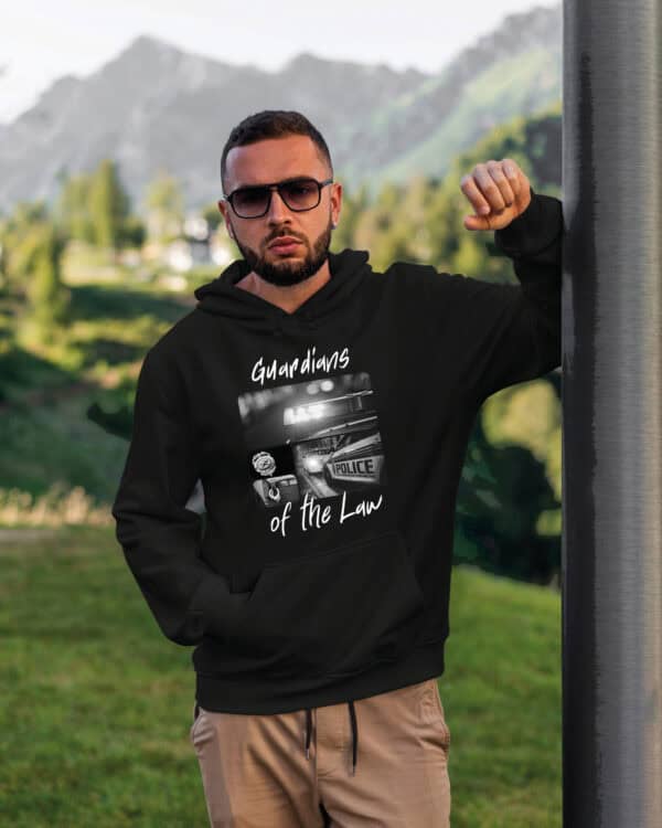 1716 (18) Bluza z kapturem <br>Prezent dla Policjanta Kolarz Artystyczny