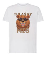 1717 (1) Koszulka Dla Partnera <br>Tulaśny Miś Śmieszna