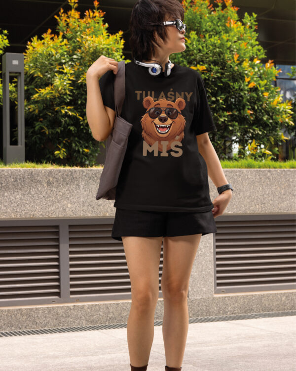 1717 (12) Koszulka Dla Partnera <br>Tulaśny Miś Śmieszna