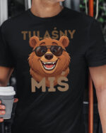 1717 (15) Koszulka Dla Partnera Tulaśny Miś Śmieszna