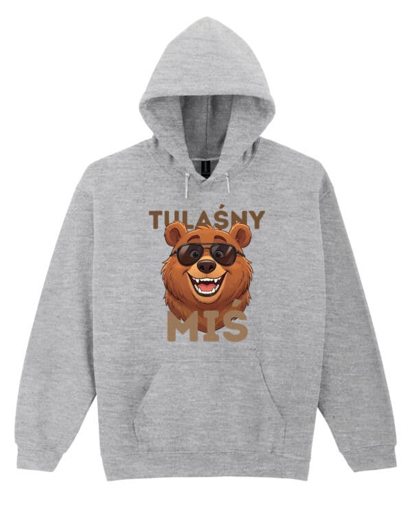 1717 (16) Bluza z kapturem Dla Partnera <br>Tulaśny Miś Śmieszna