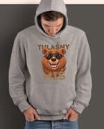 1717 (19) Bluza z kapturem Dla Partnera <br>Tulaśny Miś Śmieszna