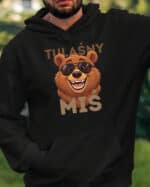 1717 (22) Bluza z kapturem Dla Partnera <br>Tulaśny Miś Śmieszna