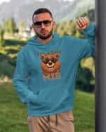 1717 (26) Bluza z kapturem Dla Partnera <br>Tulaśny Miś Śmieszna