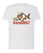 1718 (1) Koszulka Śmieszny Prezent <br>Karp Karpatka Kucharz