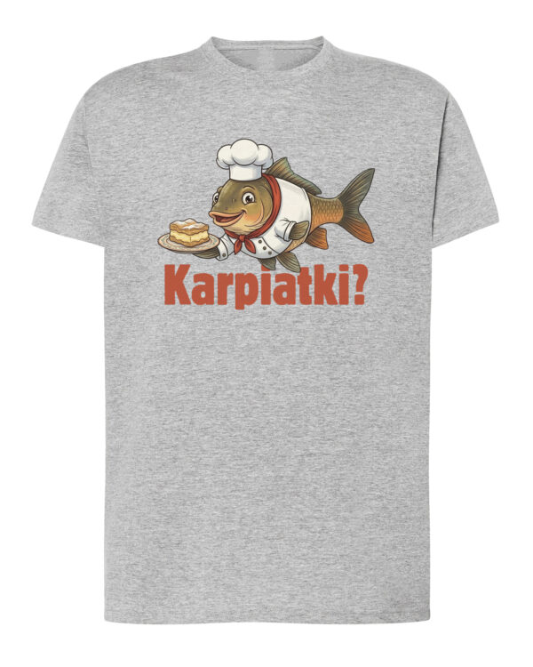 1718 (6) Koszulka Śmieszny Prezent <br>Karp Karpatka Kucharz