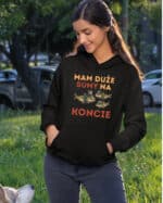 1719 (13) Bluza z kapturem Śmieszny Prezent <br>Sumy na Koncie