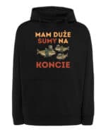 1719 (15) Bluza z kapturem Śmieszny Prezent <br>Sumy na Koncie