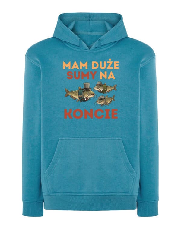 1719 (18) Bluza z kapturem Śmieszny Prezent <br>Sumy na Koncie