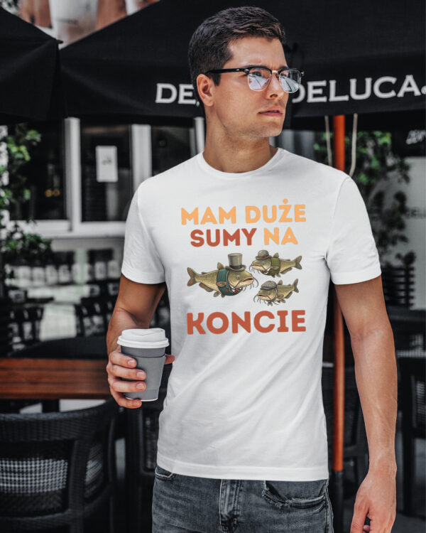 1719 (4) Koszulka Śmieszny Prezent <br>Sumy na Koncie