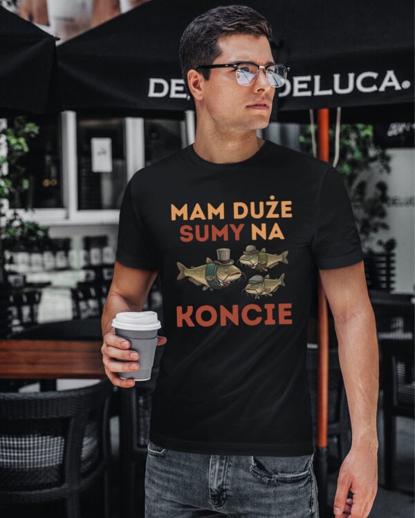 1719 (9) Koszulka Śmieszny Prezent <br>Sumy na Koncie