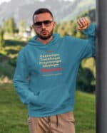 1720 (10) Bluza z kapturem Prezent dla Męża <br>Super Cechy Śmieszna