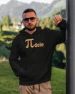 1722 (11) Bluza z kapturem Śmieszny Prezent <br>Pi Dole Matematyczny Żart