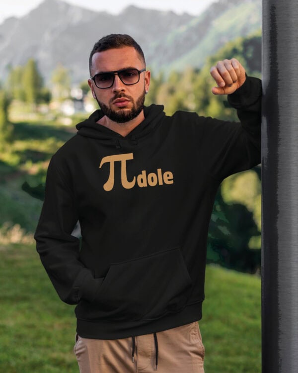 1722 (11) Bluza z kapturem Śmieszny Prezent <br>Pi Dole Matematyczny Żart