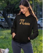 1722 (13) Bluza z kapturem Śmieszny Prezent <br>Pi Dole Matematyczny Żart