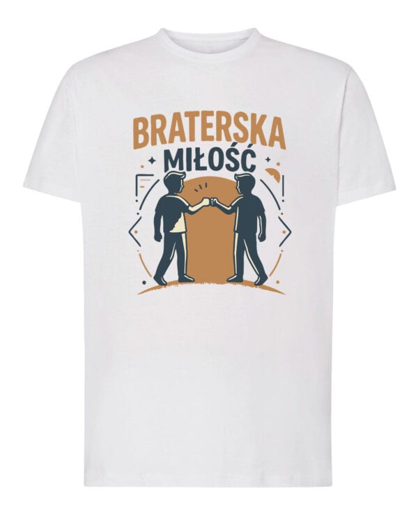1723 (1) Koszulka Prezent Dla Brata od Brata <br>Braterska Więź