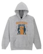 1723 (10) Bluza z kapturem Prezent Dla Brata od Brata <br>Braterska Więź