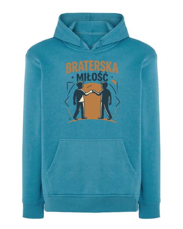 1723 (17) Bluza z kapturem Prezent Dla Brata od Brata <br>Braterska Więź