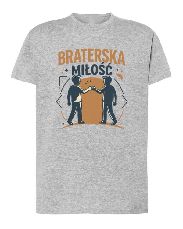 1723 (4) Koszulka Prezent Dla Brata od Brata <br>Braterska Więź