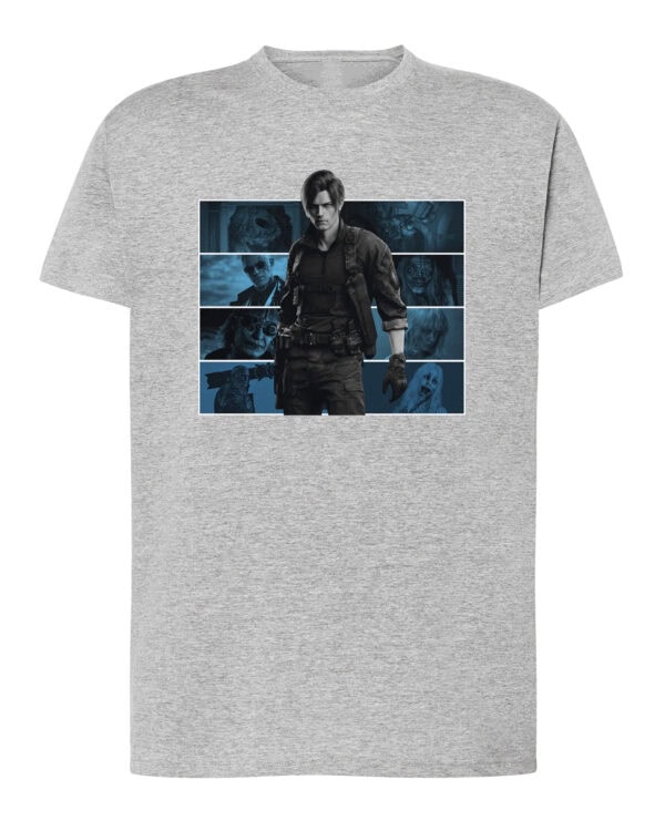 1724 (1) Koszulka Resident Evil <br>Leon Kennedy Personalizowana